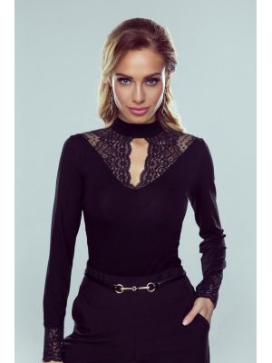 Bluza eleganta, cu dantela fina poza 0