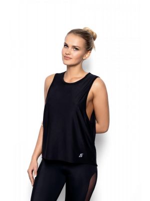 Top sport, model lejer de culoare neagra poza 0