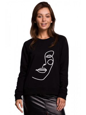 Bluza sport-casual, de culoare neagra poza 0