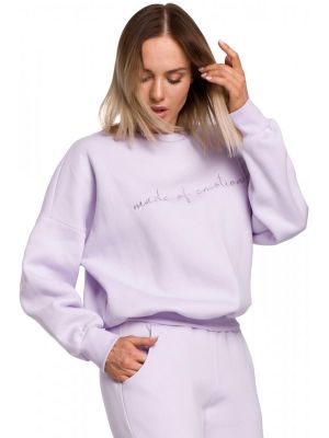 Bluza casual, de culoare lila poza 0
