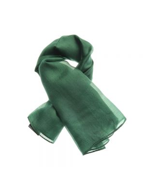 Esarfa matase verde inchis poza 0