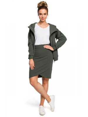 Fusta sport-casual cu aspect petrecut poza 0