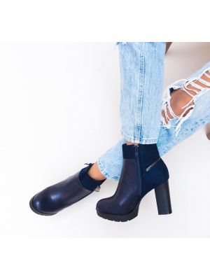 Botine Vivia Bleumarin poza 0