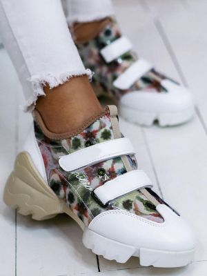 Sneakers dama Aleidi Bej poza 0