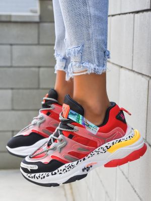 Sneakers dama Elche Rosii poza 0