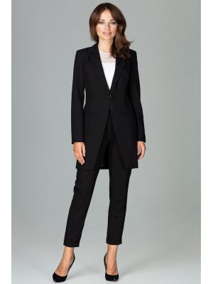 Pardesiu elegant, de culoare neagra poza 0