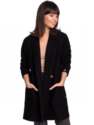 Jacheta sic, casual, de culoare neagra poza 0