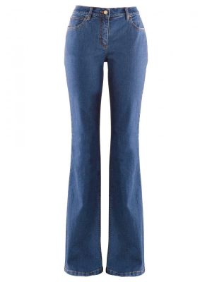 World window Devise Estimated Jeansi evazati cu stretch, Lungimea N - silueta tipica FJN270623CMD - Blue  jeans (blugi) dama - Pantaloni jeans femei