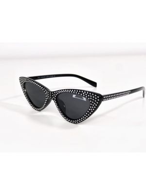 chant lose yourself Above head and shoulder Ochelari de soare cat eye cu lentile negre polarizate si pietricele stralucitoare FOS281248CMD - Accesorii fashion - Ochelari de soare chant lose yourself Above head and shoulder Ochelari de soare cat eye cu lentile negre polarizate si pietricele stralucitoare FOS281248CMD - Accesorii fashion - Ochelari de soare