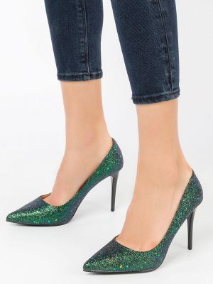 Pantofi stiletto Avelia Verzi poza 0