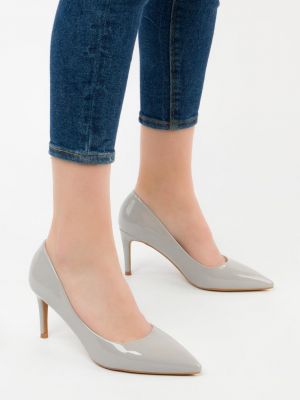 Pantofi stiletto Pareia Gri poza 0