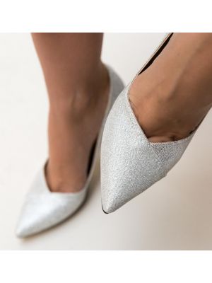 Pantofi Harding Argintii poza 0