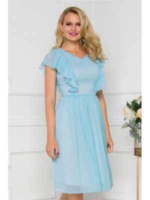fro270343_bleu_rochie-vaporoasa-bleu-cu-volane-la-maneci-si-imprimeu-cu-buline.jpg