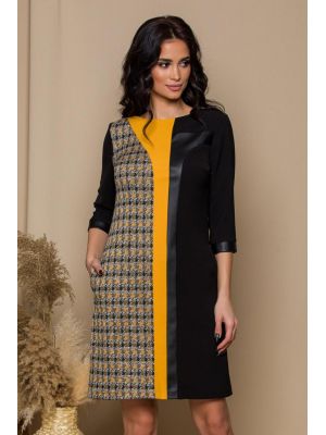 fro279720_negru_rochie-mbg-neagra-cu-imprimeu-picior-de-cocos-in-nuante-de-galben-si-detalii-din-piele-ecologica.jpg