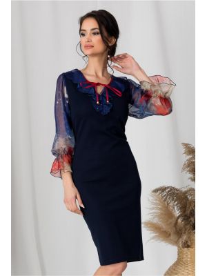 fro280564_bleumarin_rochie-carmen-bleumarin-cu-manecile-din-voal-imprimat-si-volanase-la-decolteu.jpg