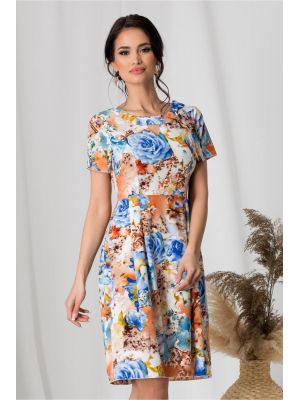 fro280632_caramiziu_rochie-adriela-caramizie-cu-flori-albastre-si-fundita-in-zona-decolteului.jpg