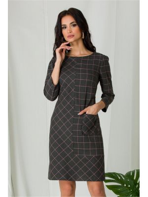 fro280817_gri_rochie-ilya-gri-antracit-cu-carouri-roz-si-buzunar.jpg