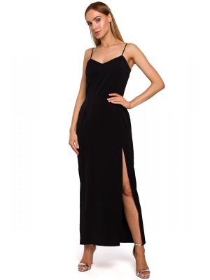 Rochie lunga si cambrata cu slit adanc poza 0