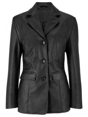 oţel guler deschidere Sacou lung din imitatie de piele FSA269470CMD - Sacouri femei - Sacouri casual oţel guler deschidere Sacou lung din imitatie de piele FSA269470CMD - Sacouri femei - Sacouri casual
