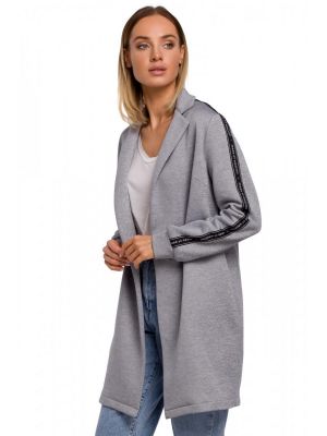 Sacou casual, de culoare gri poza 0