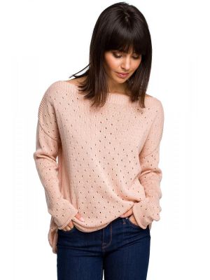 Bluza de culoare apricot, tricotata poza 0