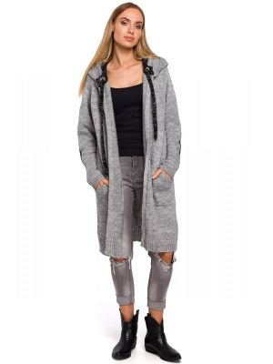 beautiful Sacrifice scene Cardigan lung cu buzunare si gluga, gri FTJ233869CMD - Tricotaje dama - Cardigane beautiful Sacrifice scene Cardigan lung cu buzunare si gluga, gri FTJ233869CMD - Tricotaje dama - Cardigane
