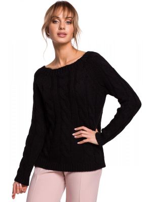 Bluza sic, tricotata, de culoare neagra poza 0