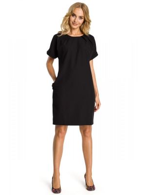 Rochie mini, lejera, de culoare neagra poza 0